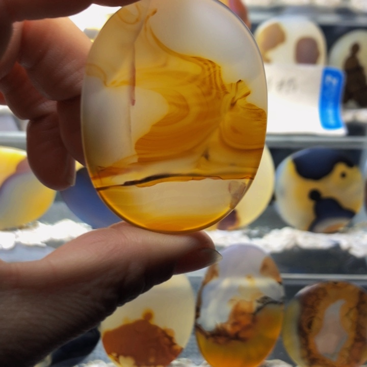 合金玛瑙/玉髓珠宝奇石37