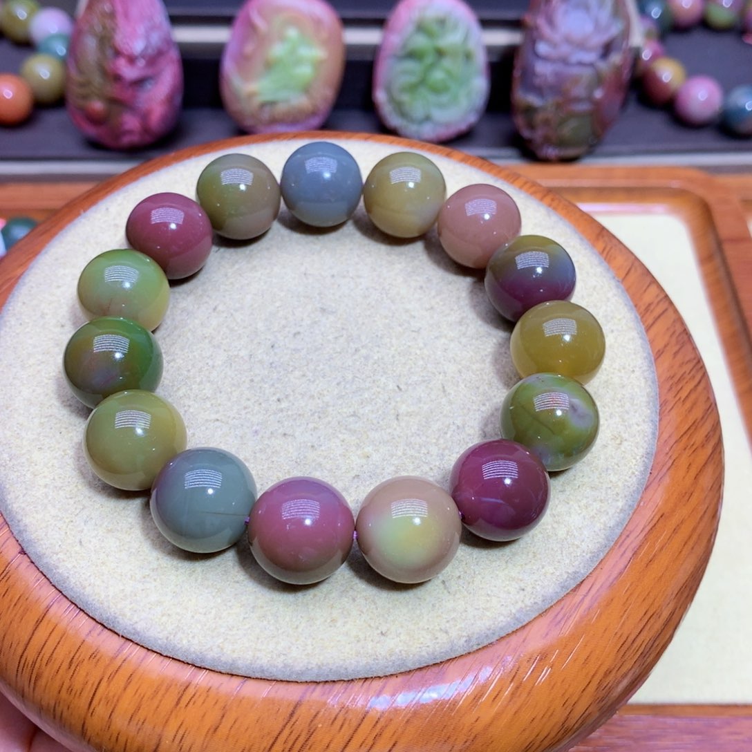 玛瑙手链未镶嵌达*盐源