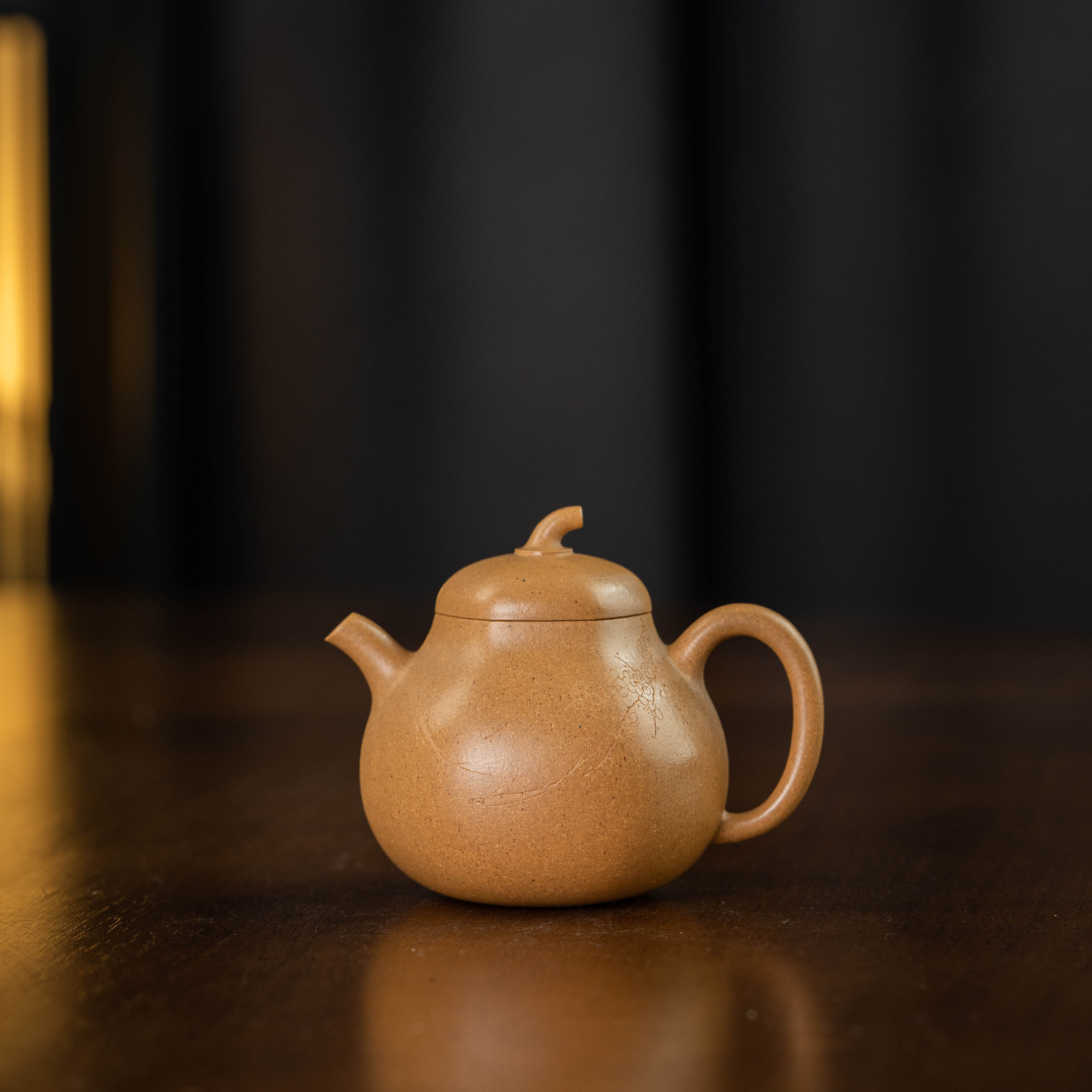 【无隅堂】茄瓜 黄金段150cc家用紫砂壶