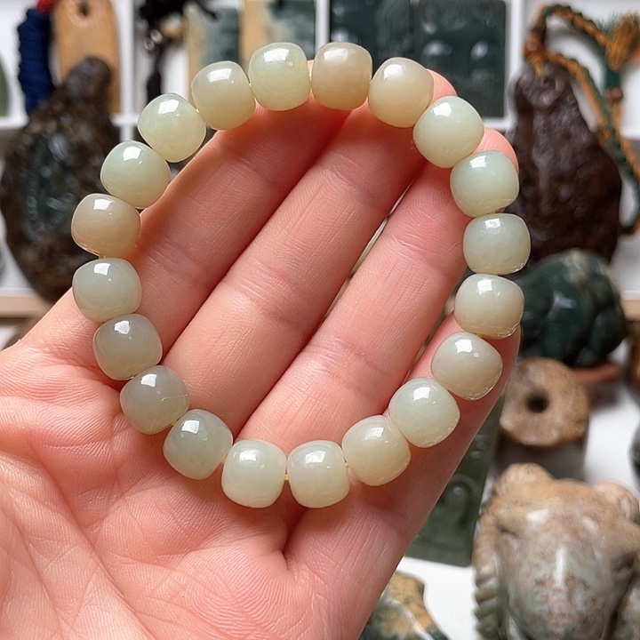 未镶嵌手串和田玉