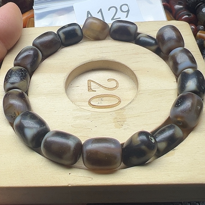 玛瑙/玉髓未镶嵌手链