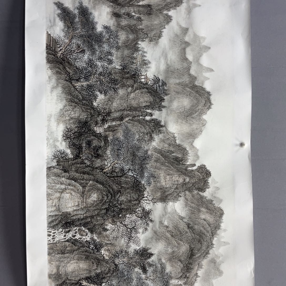 国画手绘画作品和绘画