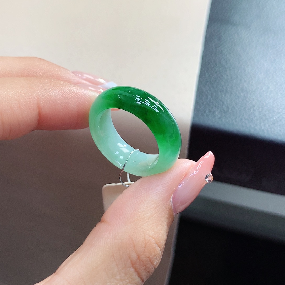 未镶嵌戒圈翡翠11号