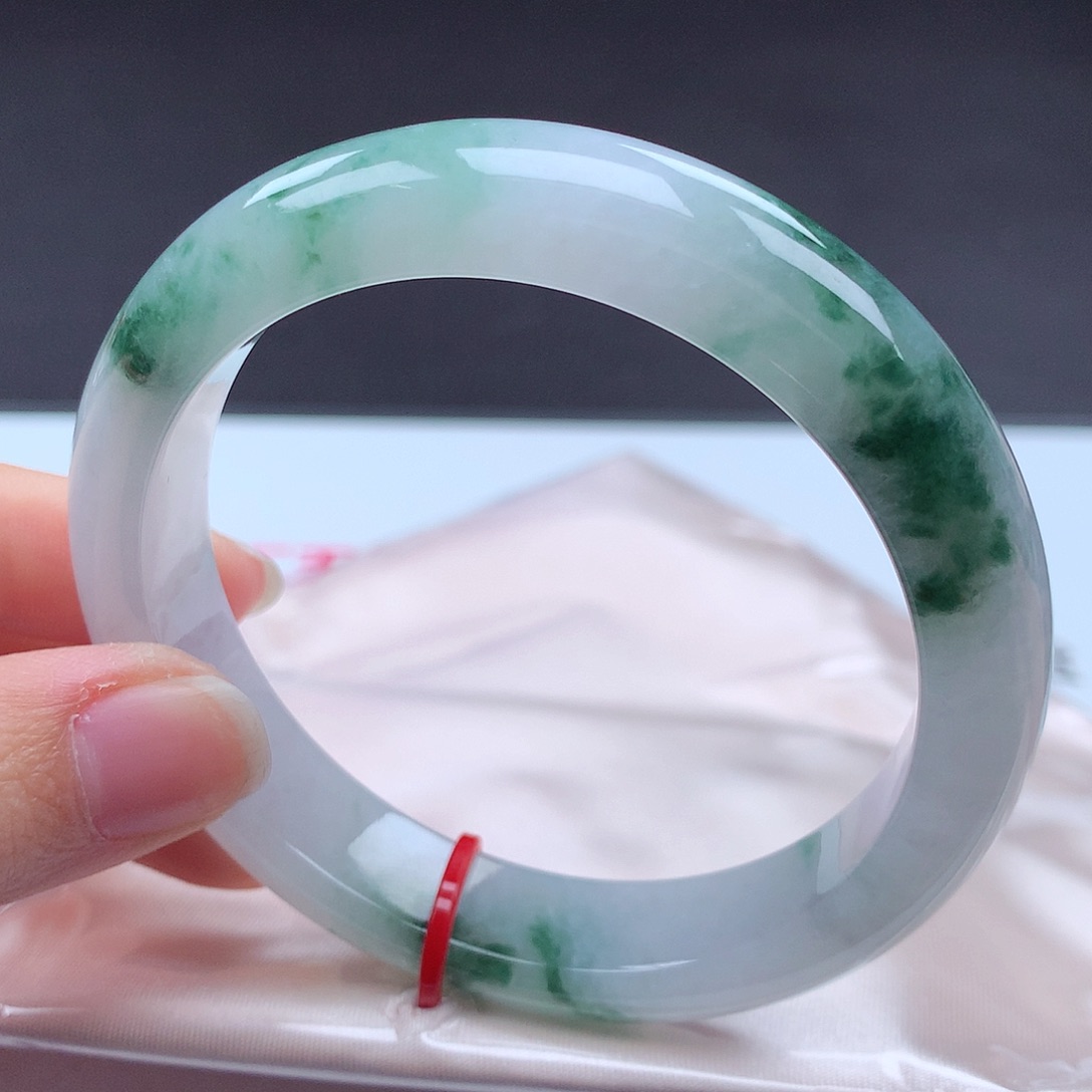 未镶嵌手镯翡翠002052 手镯