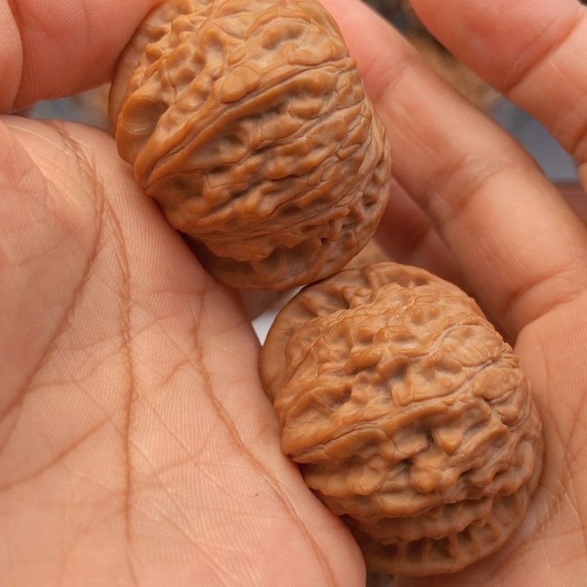 【闪购商品】文玩核桃把件明*42红豆