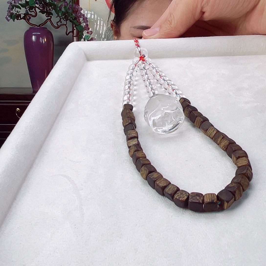 水晶手链未镶嵌水晶7.6