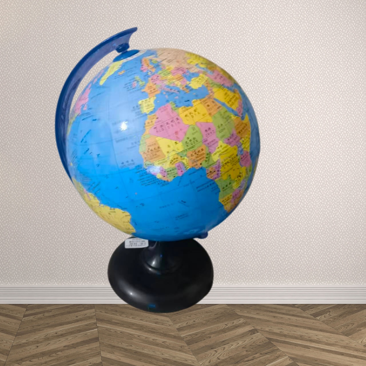 高清世界地图地球仪学生书房教学专用摆件儿童礼物