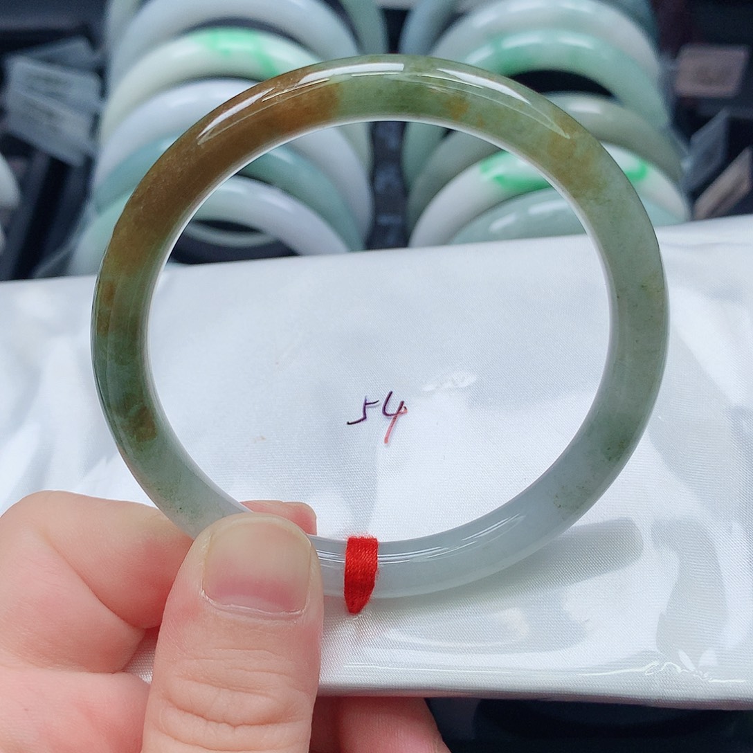 翡翠未镶嵌手镯115