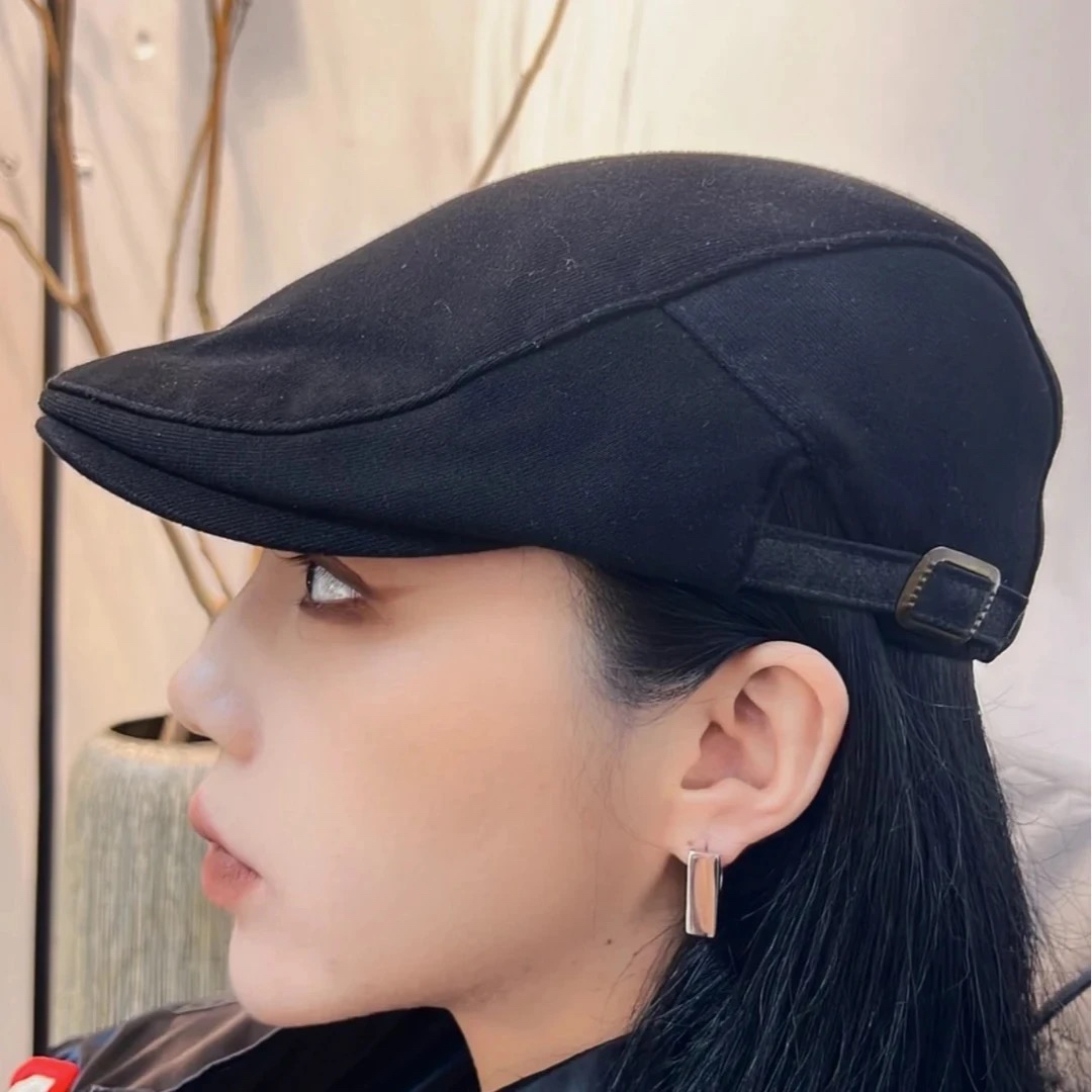 复古港风前进帽 帽子