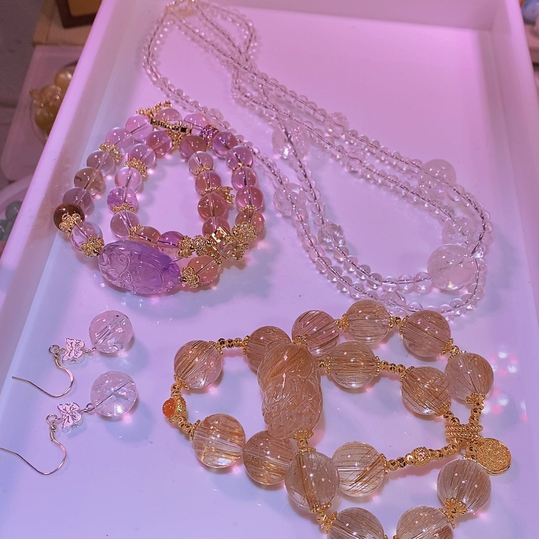 ****️水晶手链未镶嵌差价