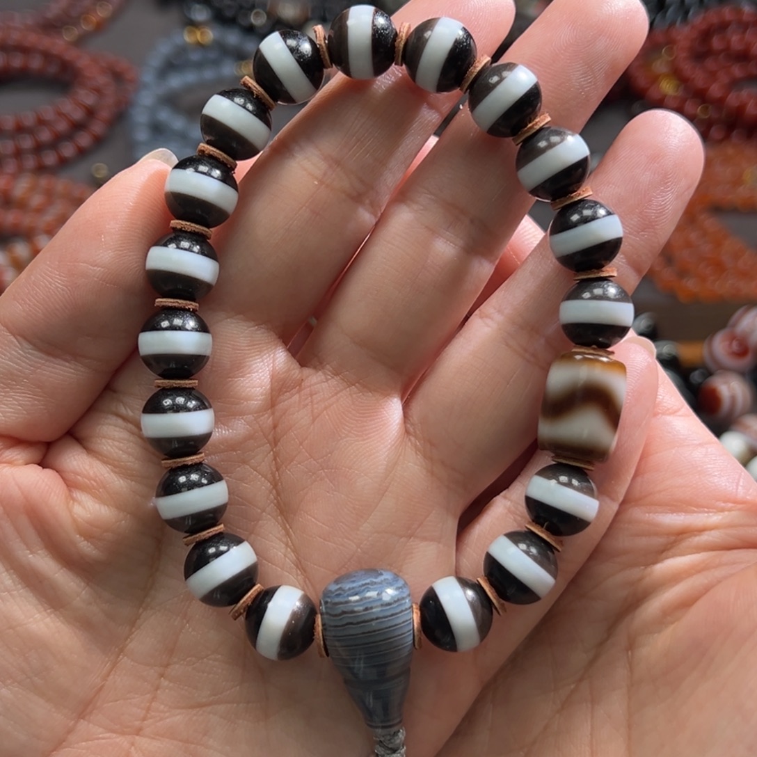 玛瑙/玉髓未镶嵌手链