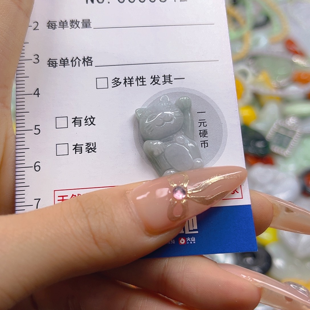 翡翠未镶嵌颈饰hhh