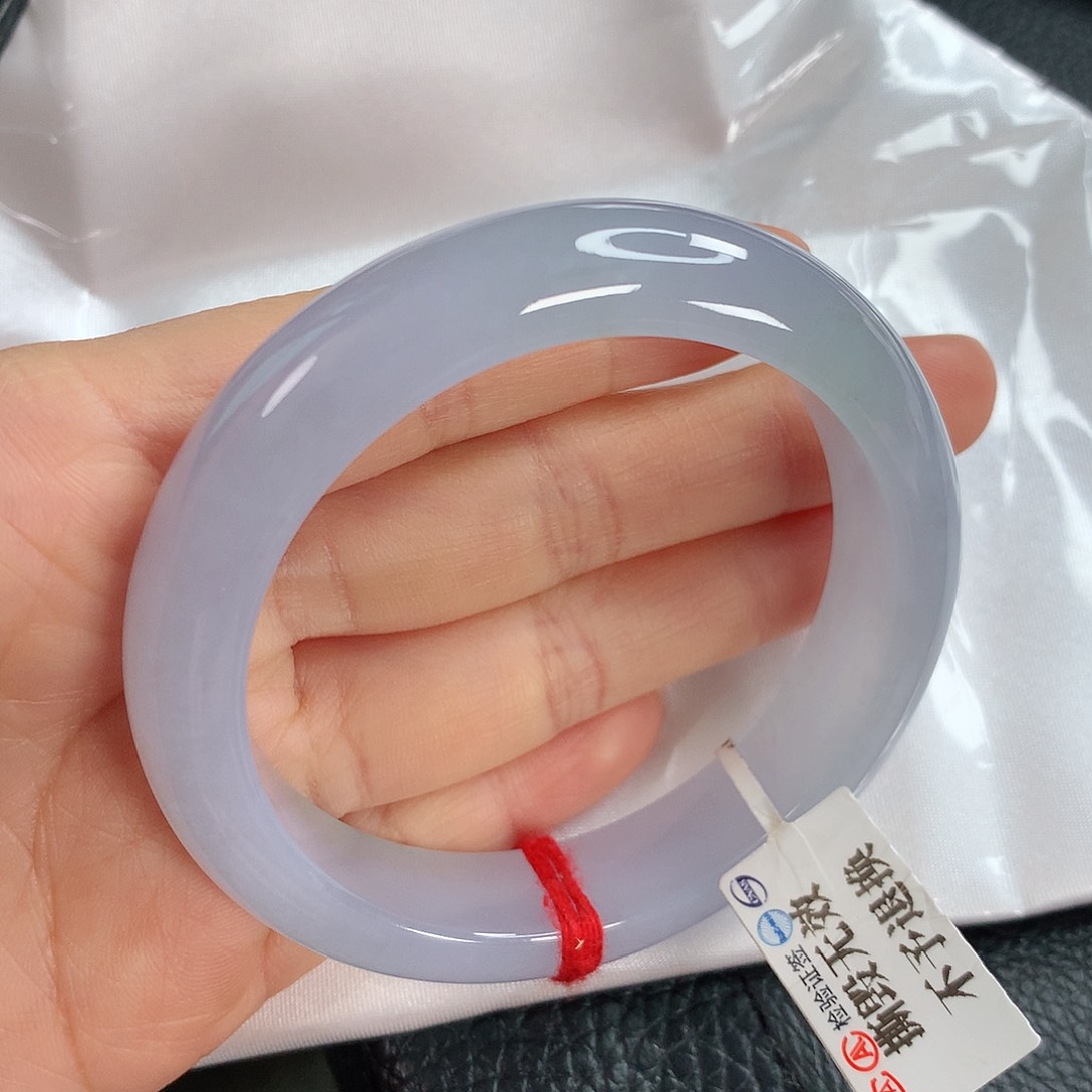 翡翠手镯未镶嵌 正圈①⑦⑤