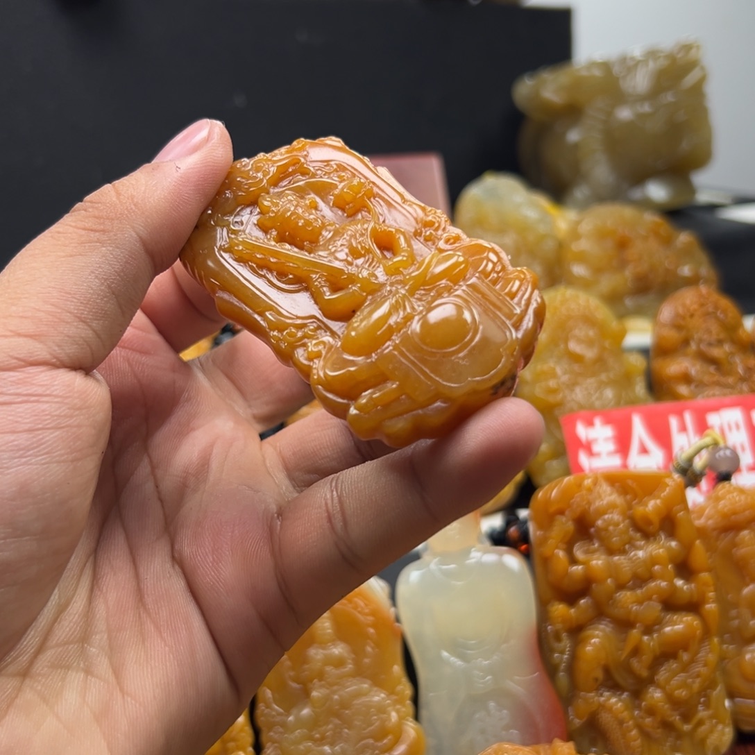 石英质玉（黄龙玉）未镶嵌多选一发货