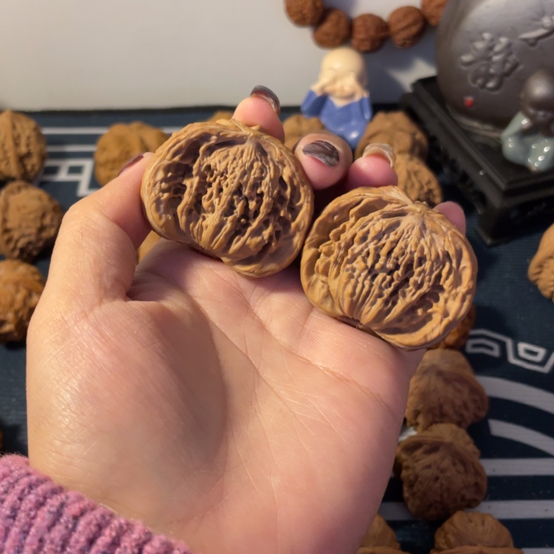 文玩核桃吊坠聚宝盆45