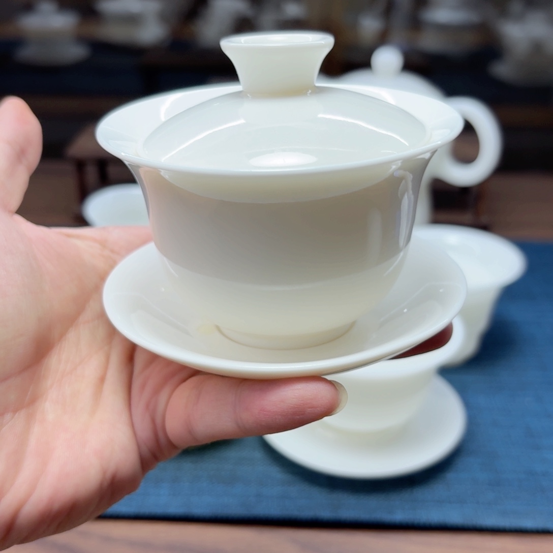羊脂玉茶具茶具工厂