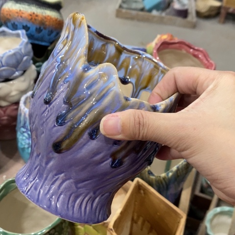 陶瓷Q293紫圆111222222