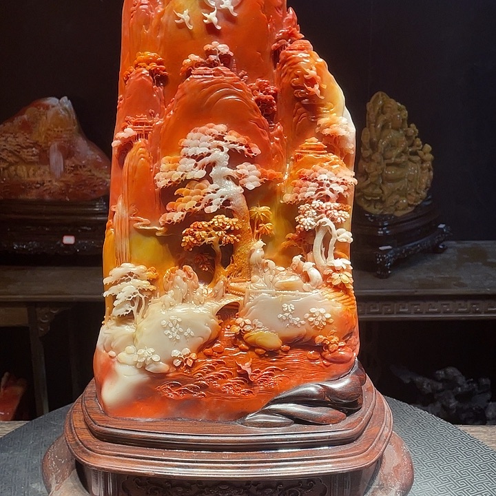 A***y寿山石寿山石雕刻艺术品