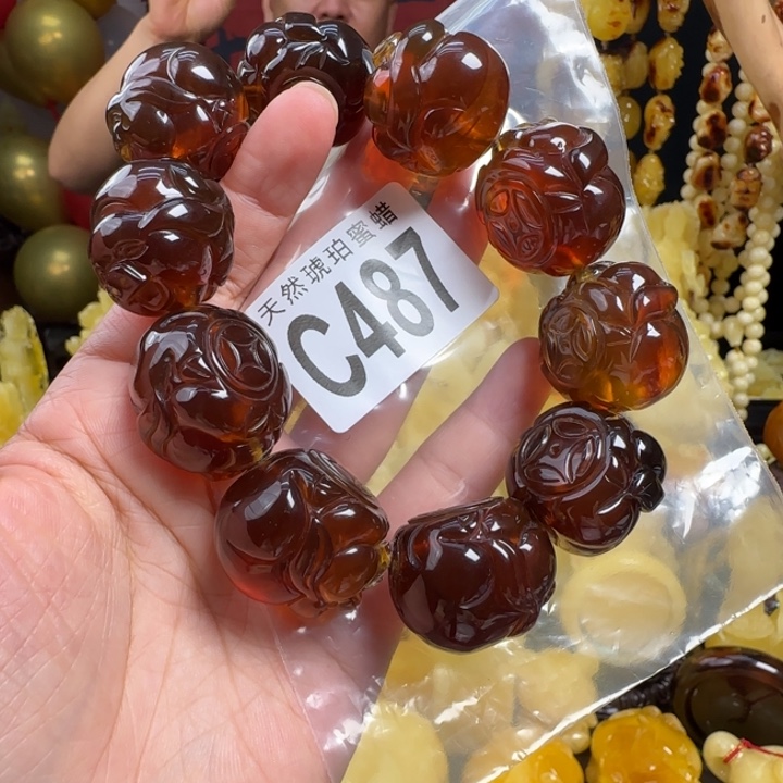 未镶嵌琥珀珠宝奇石