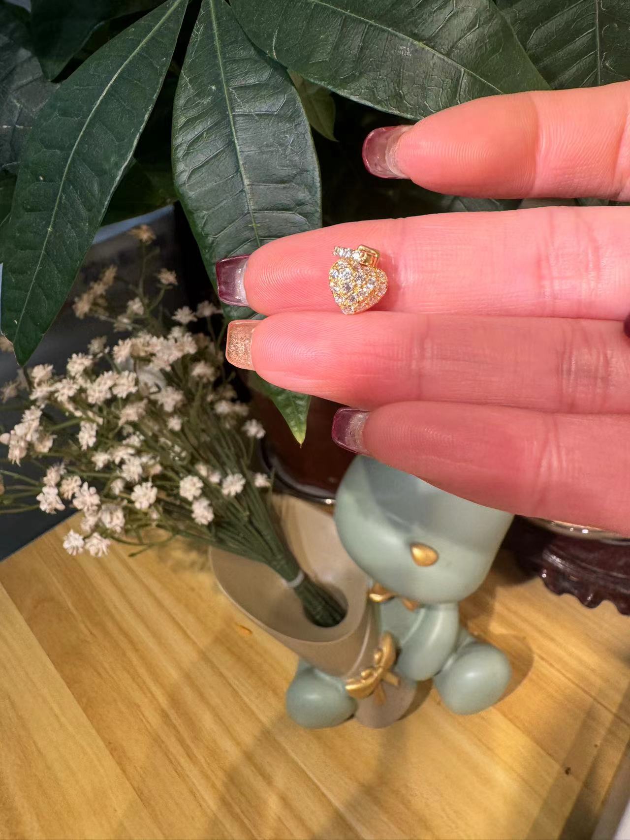 足金999吊坠   1.35克