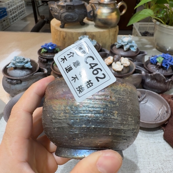 陶盘柴烧福利新品多多