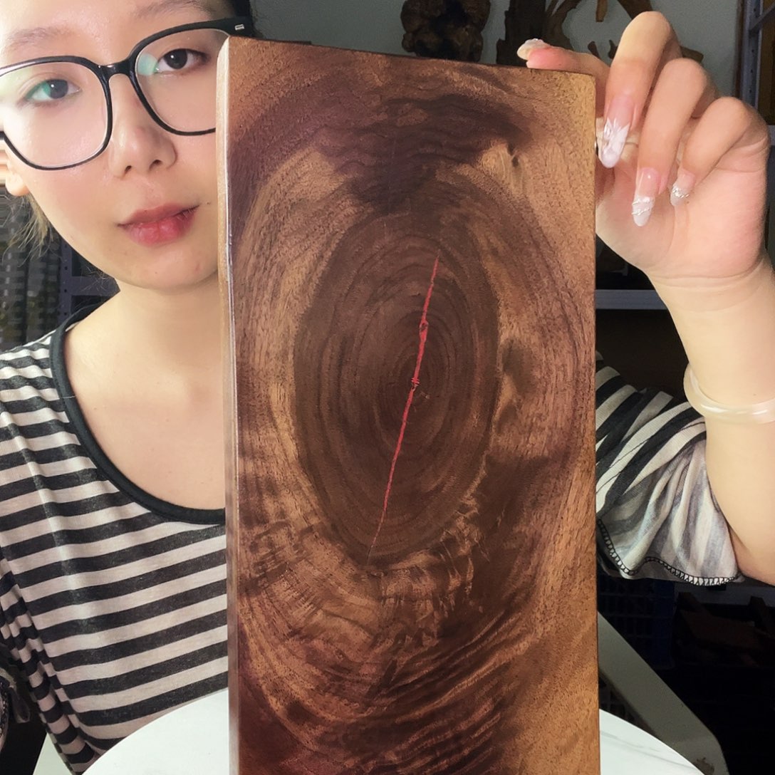 紫檀木类端景台不*