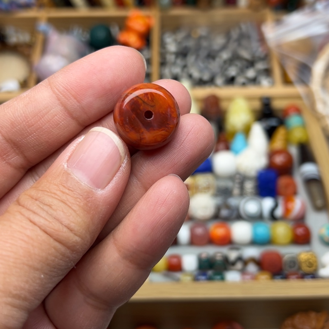 南红玛瑙17mm未镶嵌?****、