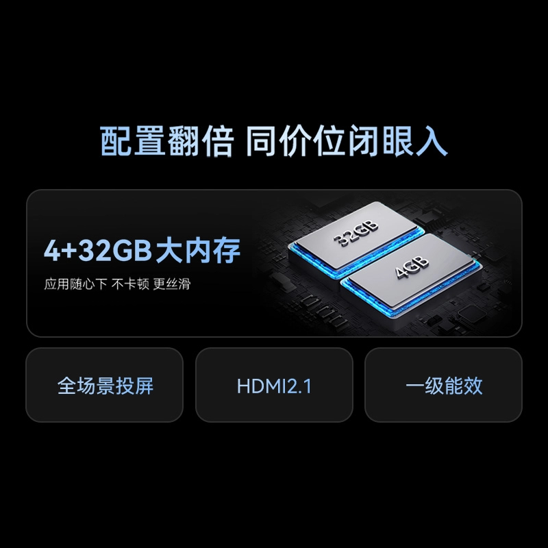 【国补20%】创维电视65A4F MiniLED万元级画质144Hz高刷