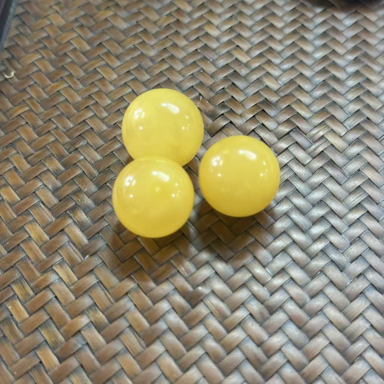 天然蜜蜡单珠—多样性发其一18mm