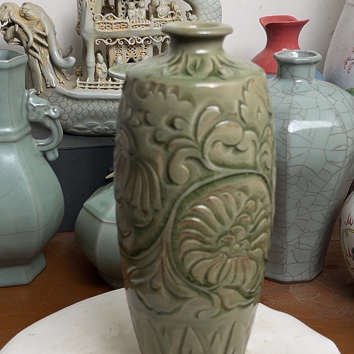 茶叶盒紫砂瓷器瓷器瓷器