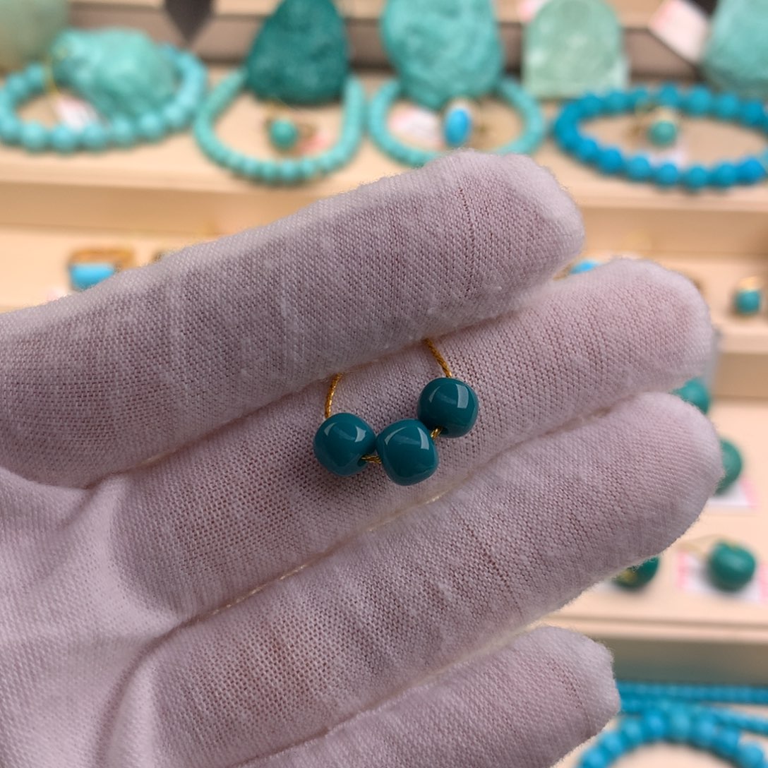 绿松石珠宝奇石未镶嵌