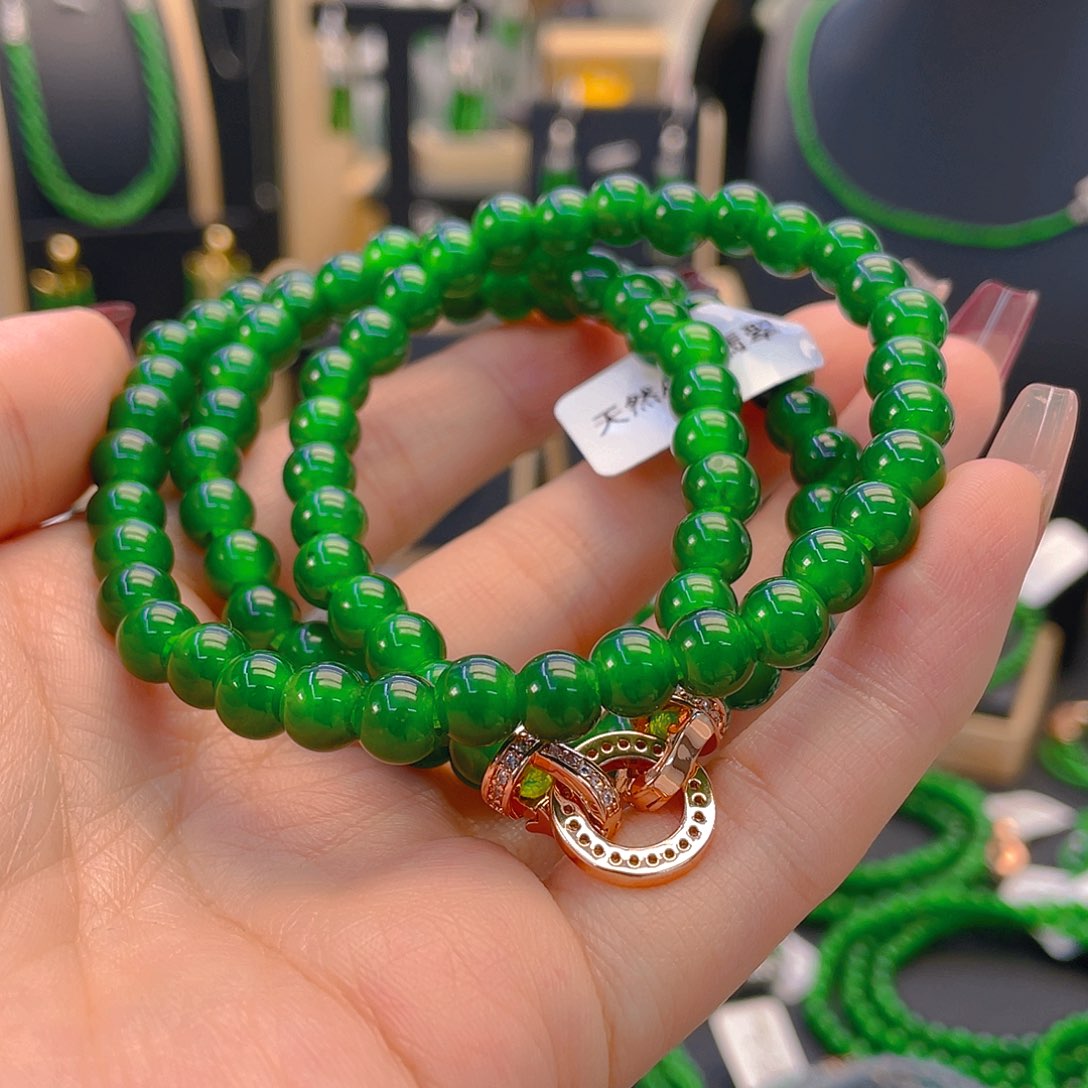 翡翠项链未镶嵌卡7