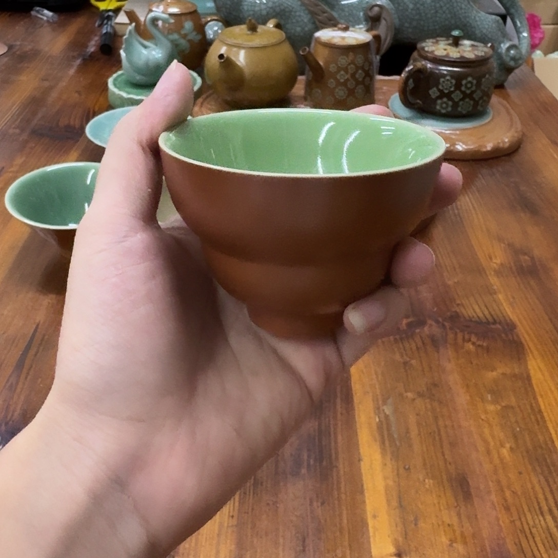 小仲青瓷茶器微瑕5113