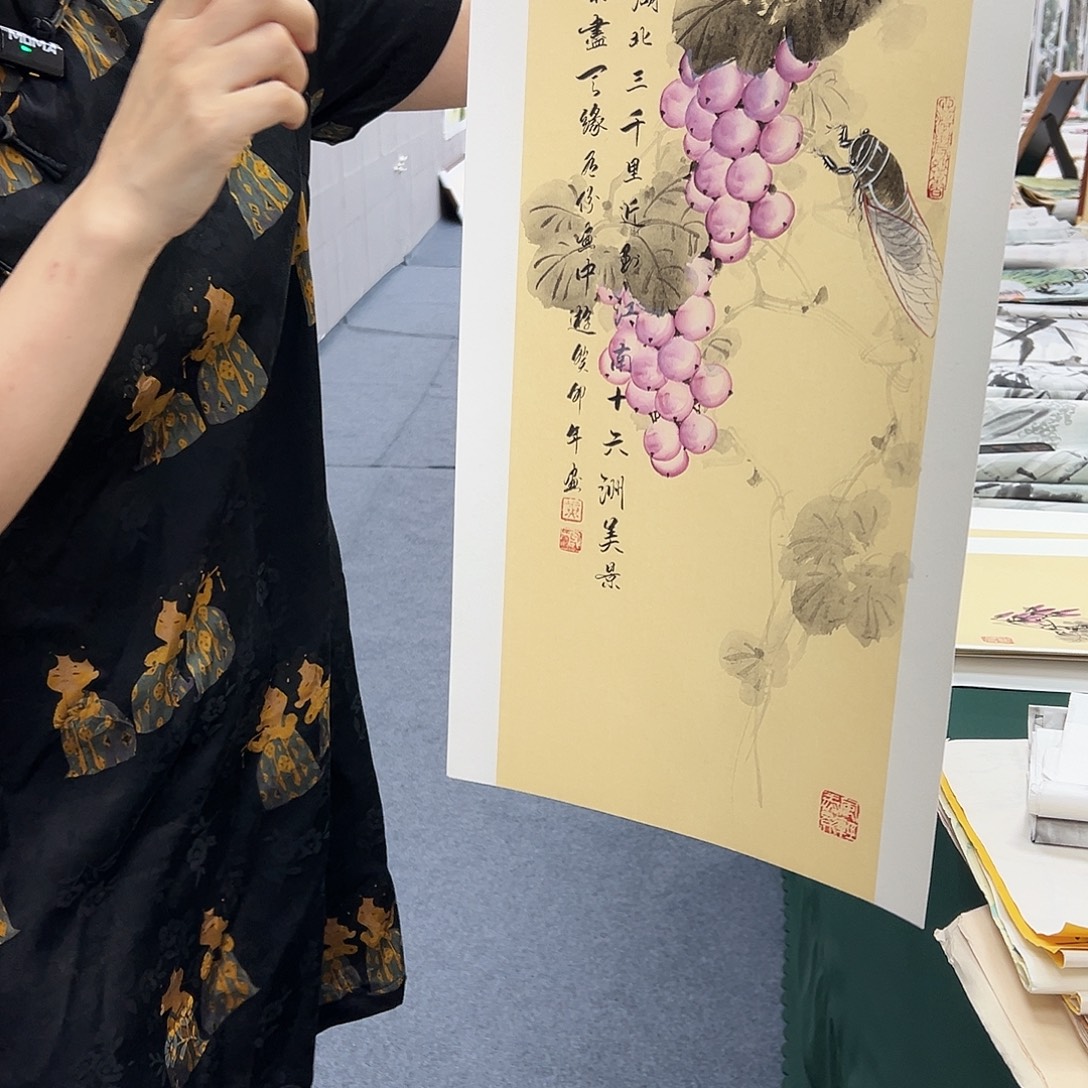 国画宣纸国画纯手绘作品