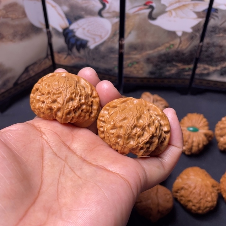 把件文玩核桃40宫灯