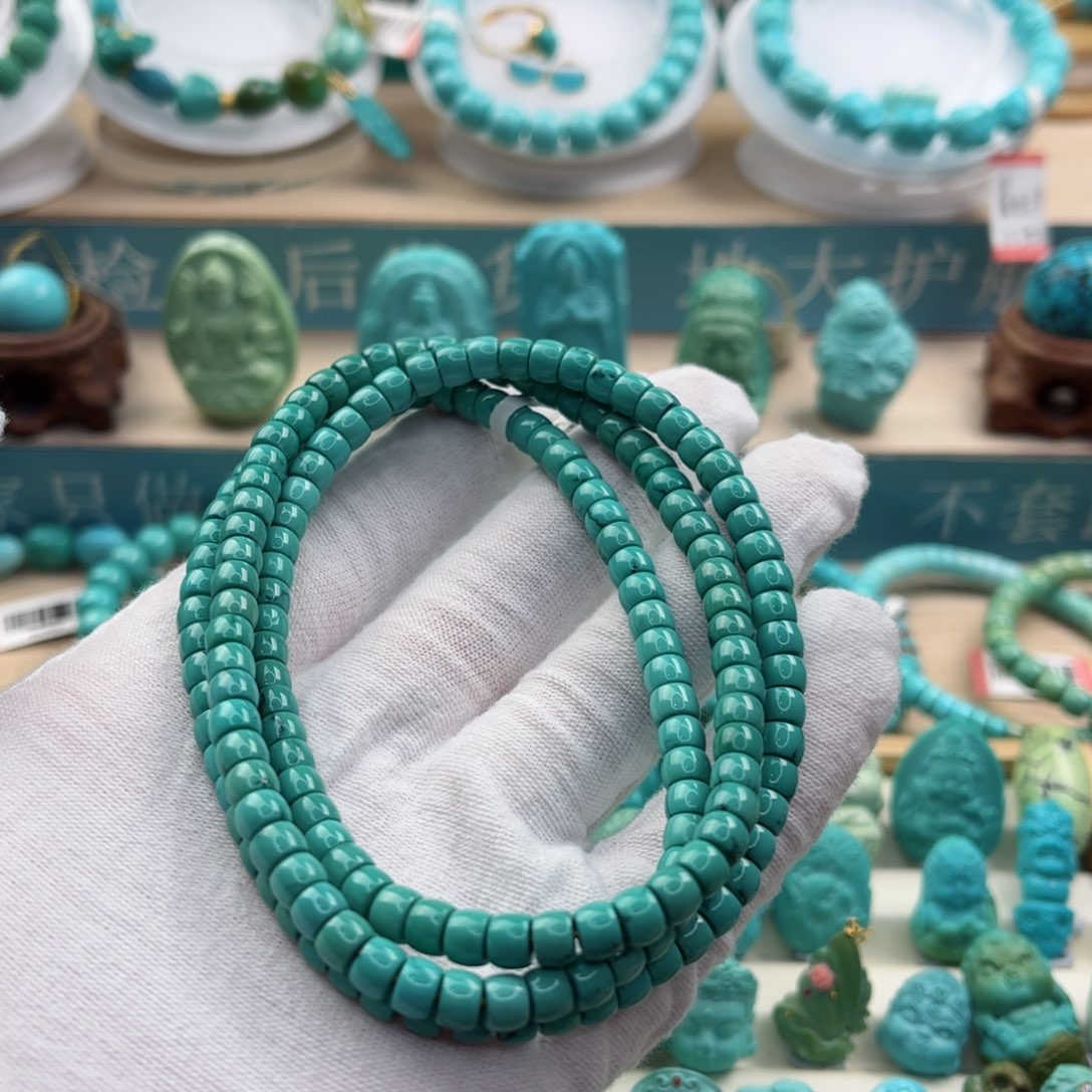 绿松石珠宝奇石未镶嵌