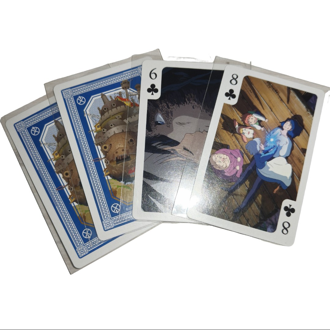 【抓哈尔】宫崎骏鬼灭之刃线条小狗经典定制系列复古卡牌