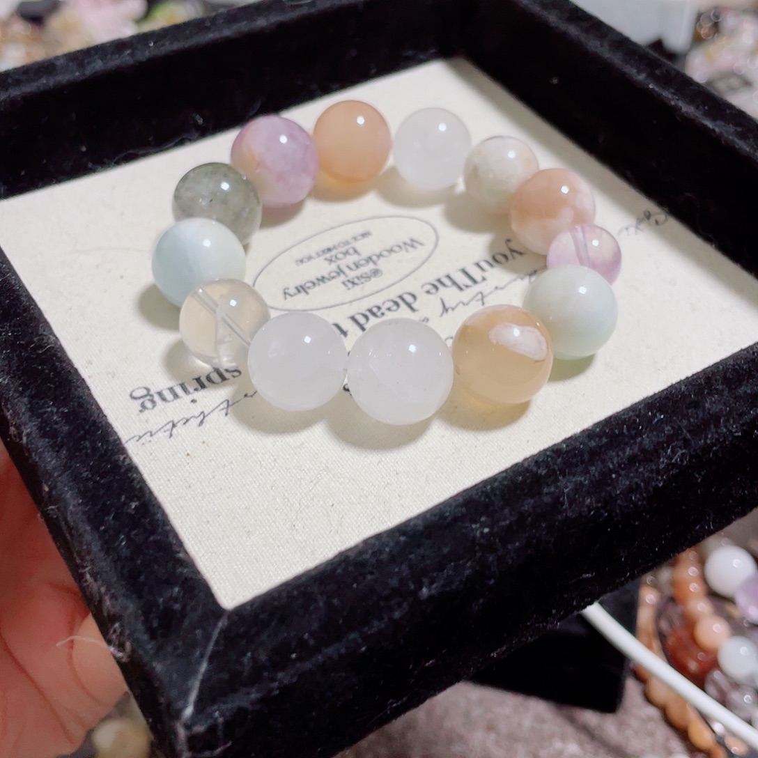 手链水晶未镶嵌兔毛