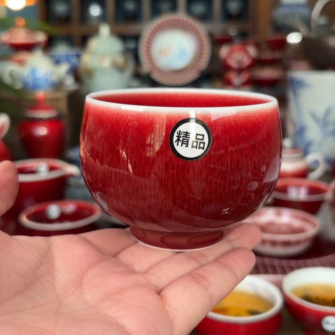 风***筝闻轩坊原矿郎红 精品罗汉杯