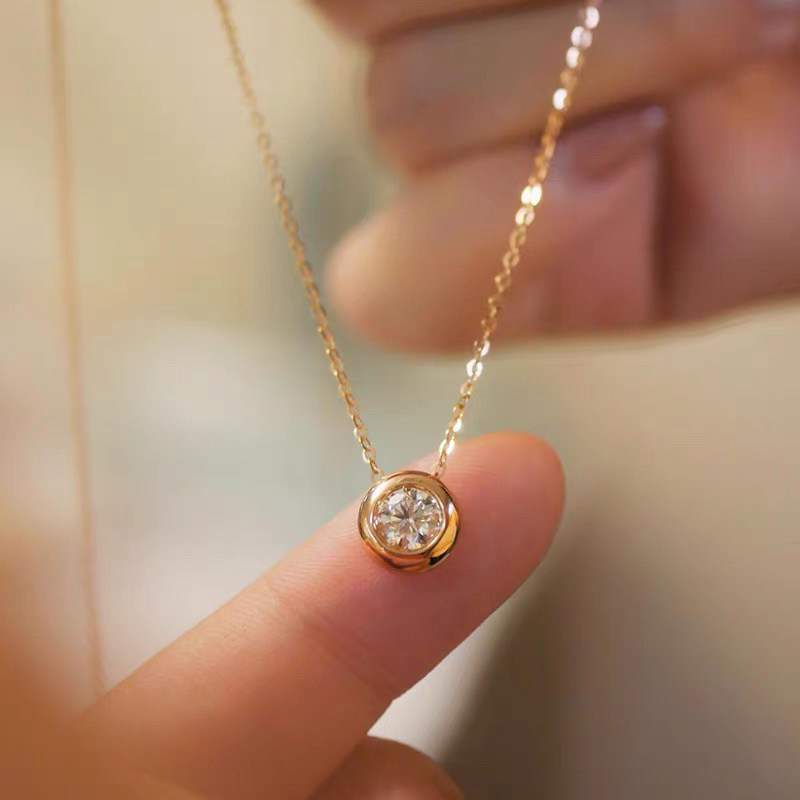 【涂涂高定珠宝】18k金天然钻石30分泡泡O字套链多样性发其一xc