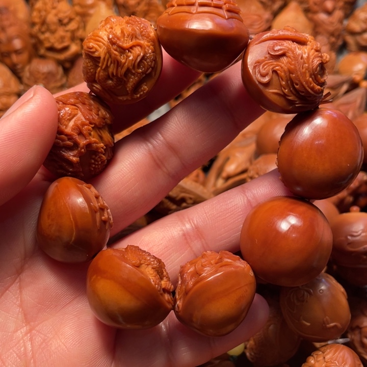 【闪购商品】橄榄核手串/手链四象八卦