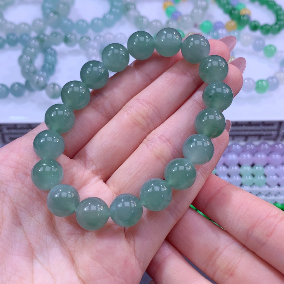 未镶嵌手链翡翠翡翠