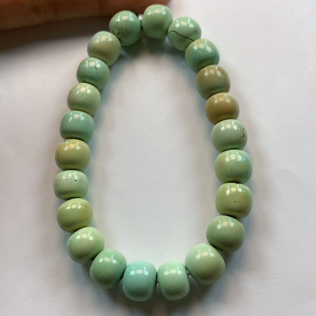 绿松石手串未镶嵌