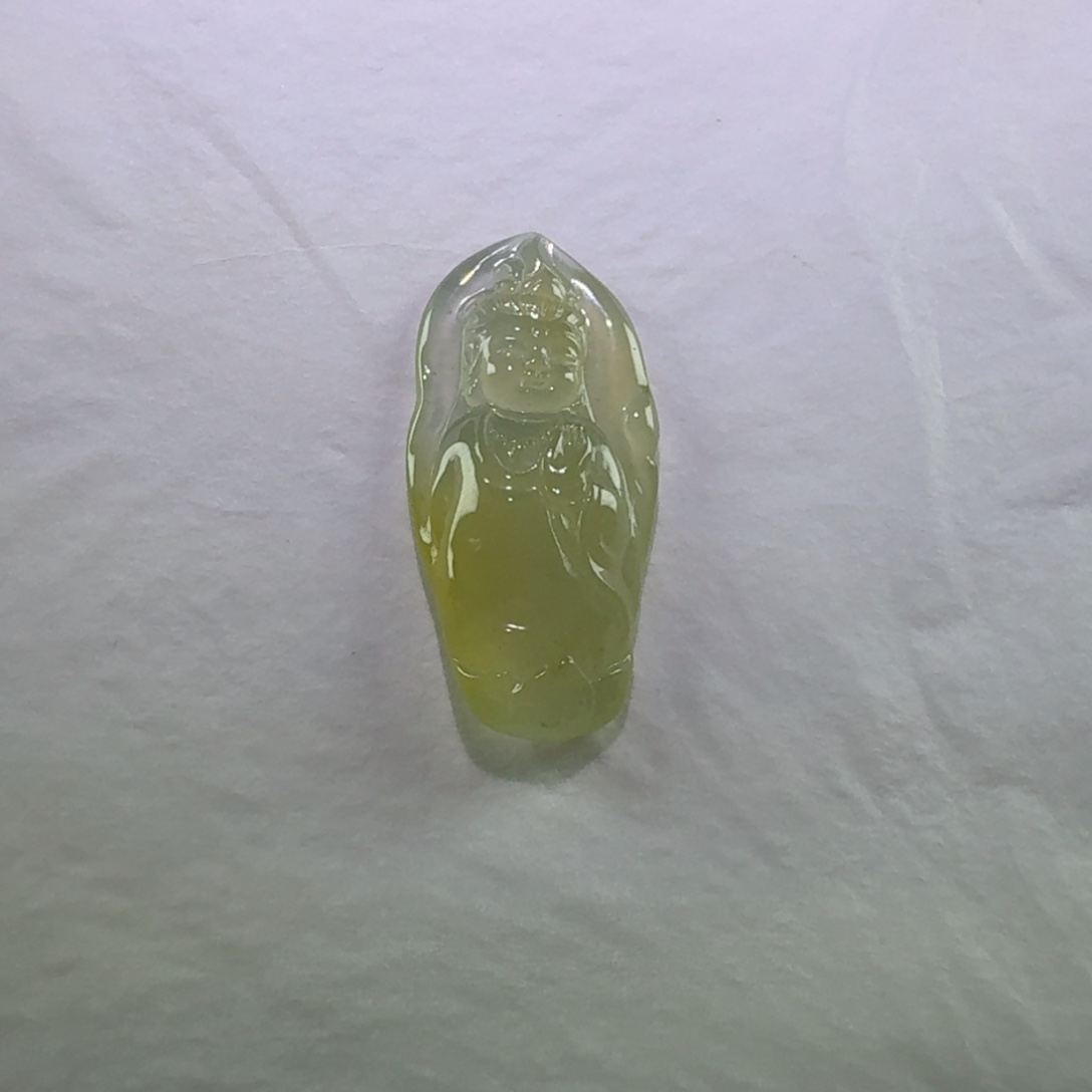 甜***蜜翡翠未镶嵌颈饰观音