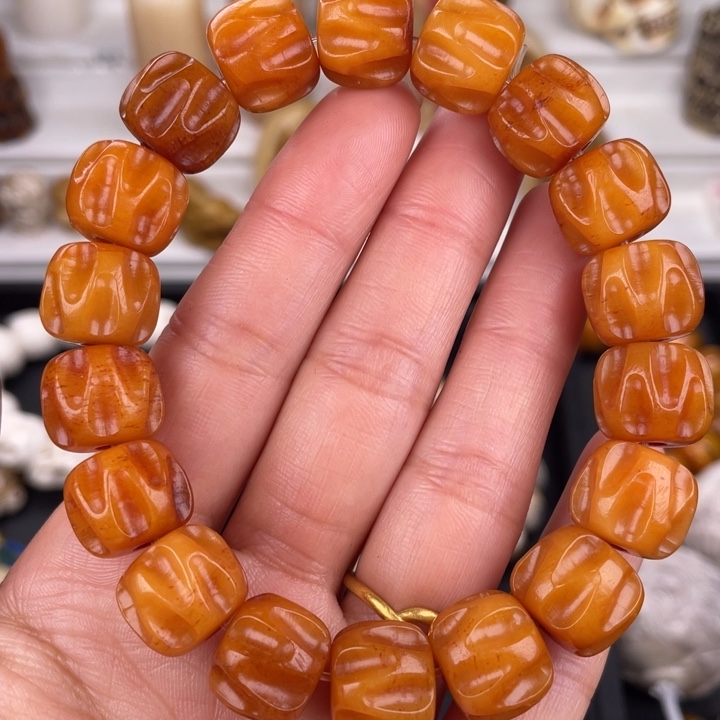 驼骨其他骆驼雕刻百香籽14/12