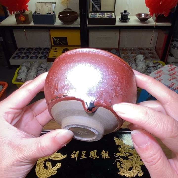 茶盏不带礼盒，建盏主人杯