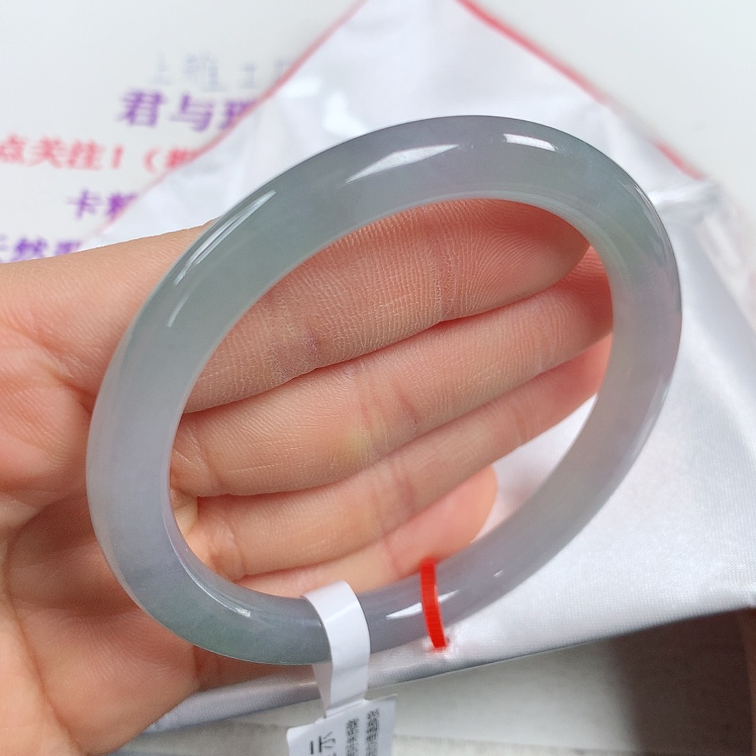 翡翠手镯未镶嵌 圆条①②④