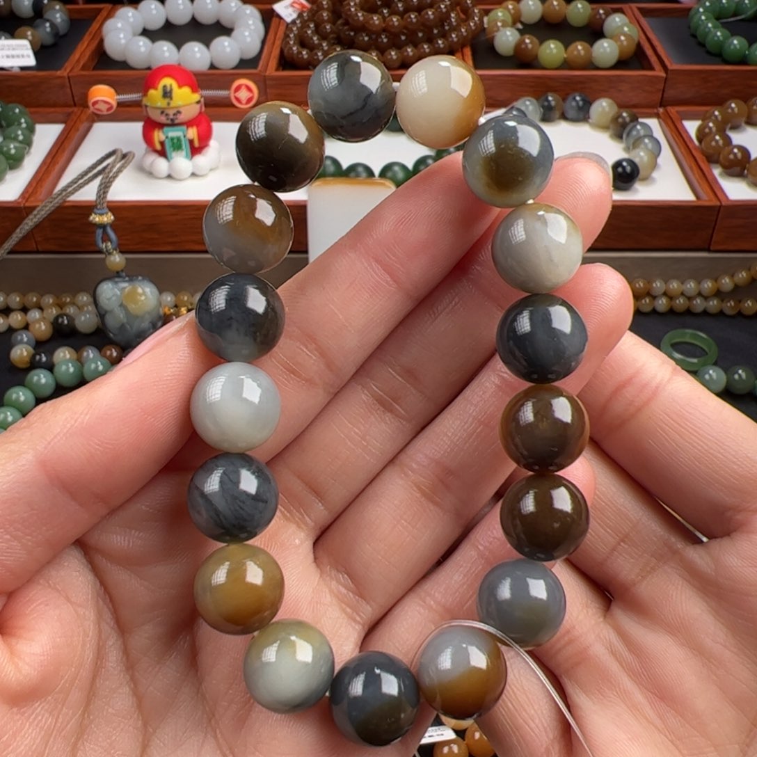 和田玉手链未镶嵌