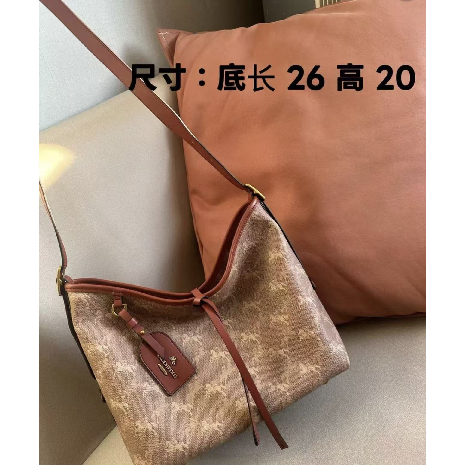 YAGESIPOLO/亚格斯保罗【2026】新款轻奢经典斜跨托特包#ZZ-PL6868