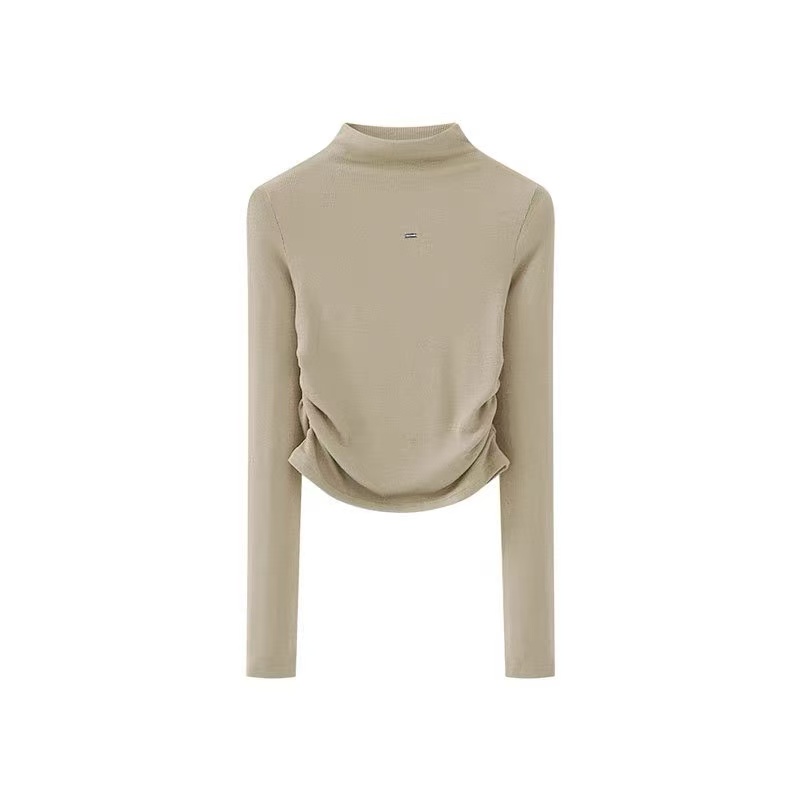 【YZ•衣系列】NN910-时尚女装设计感打底衫休闲重工百搭气质显瘦